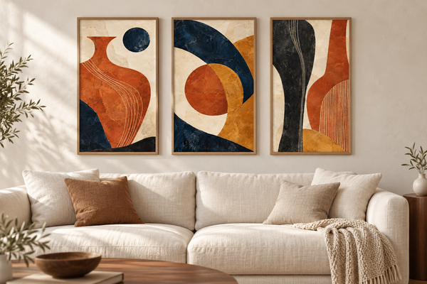 Soulspring — Earth & Rhythm Abstract Art Set