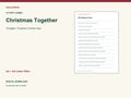 Christmas Party Pack — contents preview