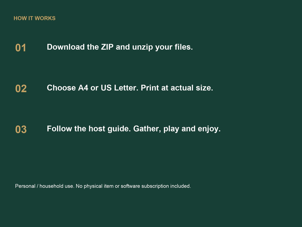 Christmas Party Pack — download and use instructions