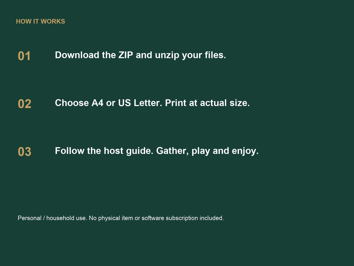 Christmas Party Pack — download and use instructions